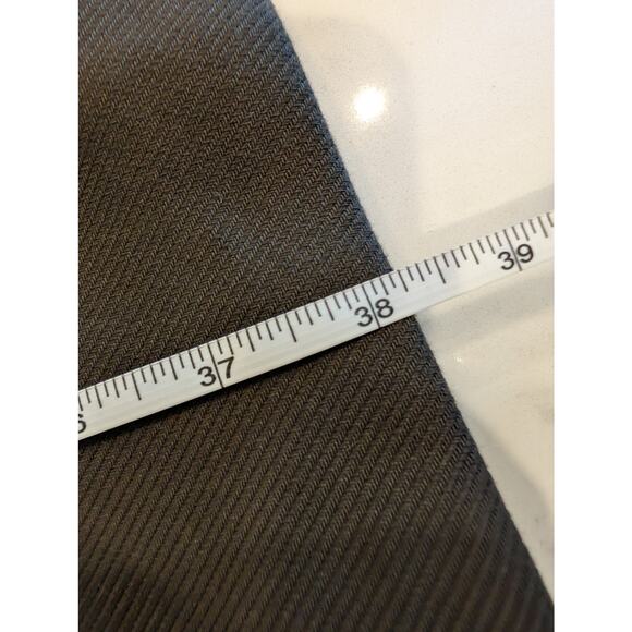 ZARA Oversized Brown Longline Coat Wool Look Lined Womens XL Pea Coat Winter - Picture 7 of 7